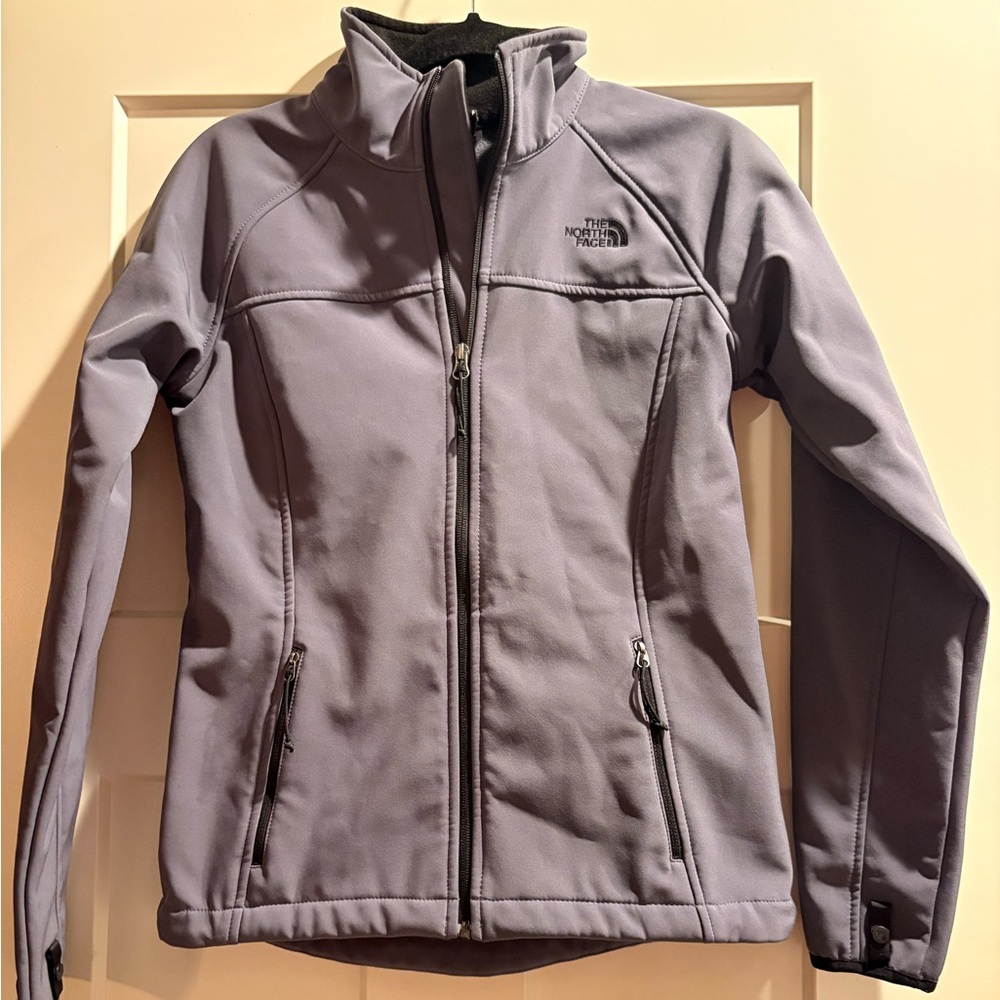 The North Face Women's Gray-Lavender Ski Jacket - Small - Outdoors, Gorpcore